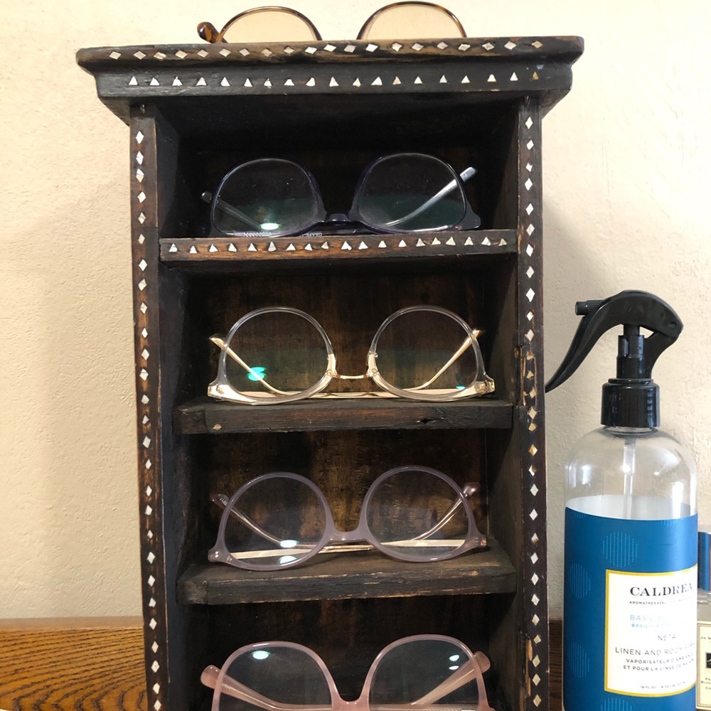 Vintage Trinket Shelf